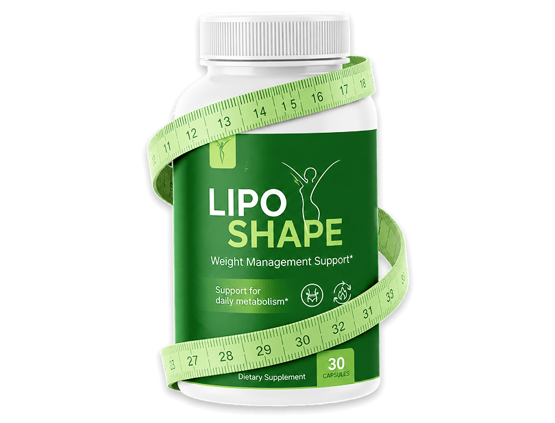LIPOSHAPE – Weight Management Support supplement bottle